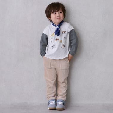 燈芯絨貝克工裝褲