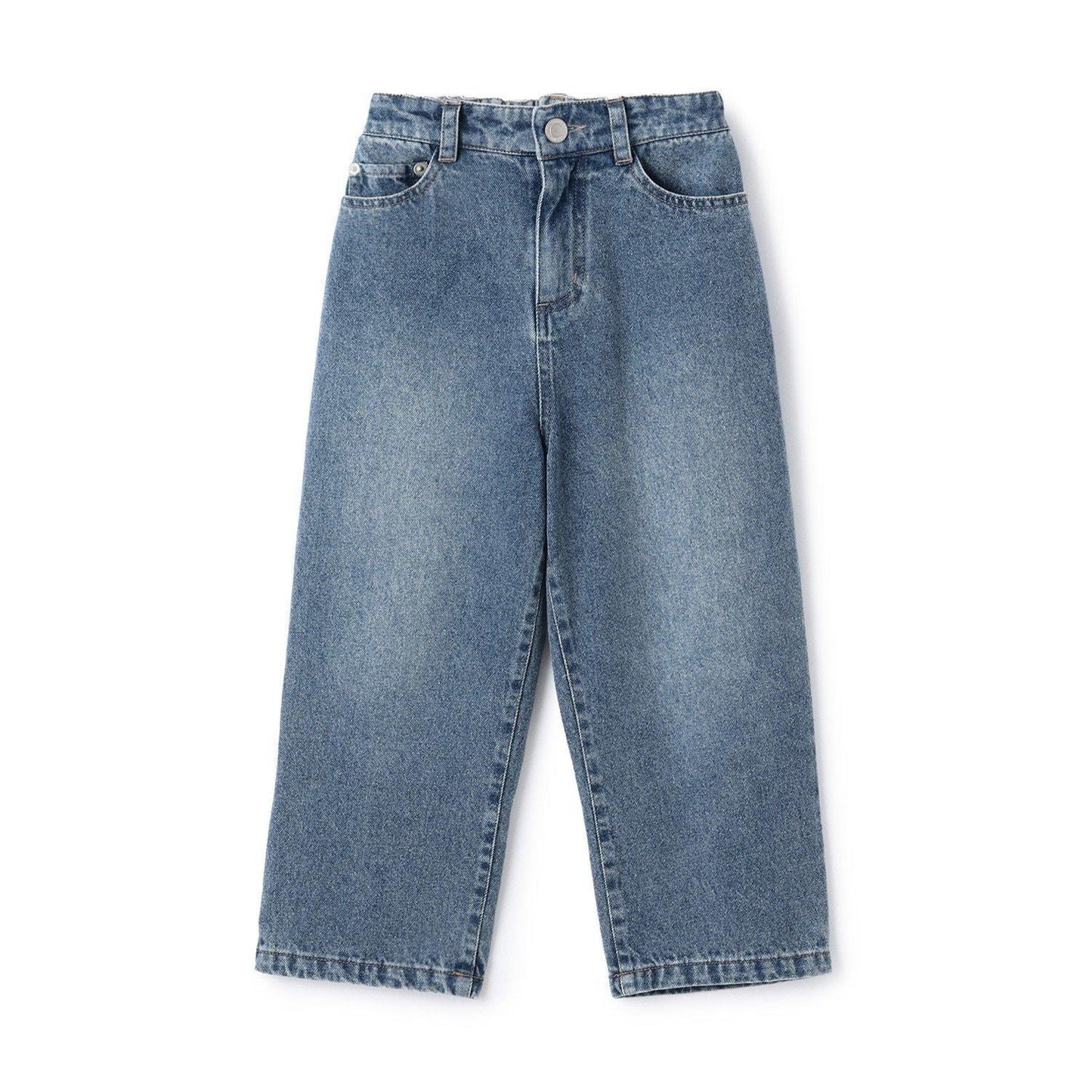 【LOVE DENIM】寬鬆直筒褲