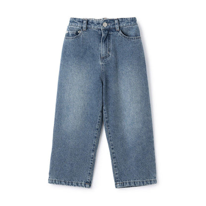 【LOVE DENIM】寬鬆直筒褲