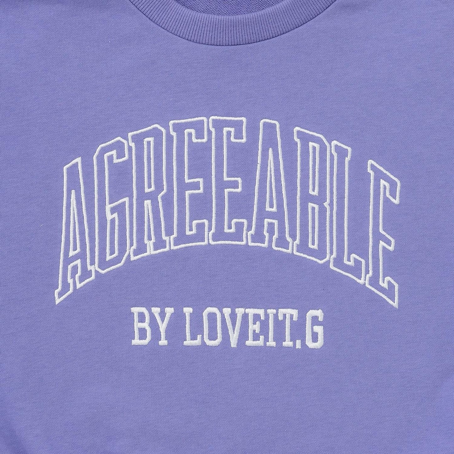 荷葉邊學院風套頭衫