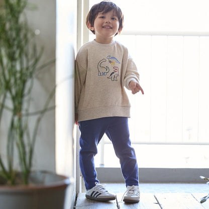 【防汙】柔軟彈力羅紋打底褲