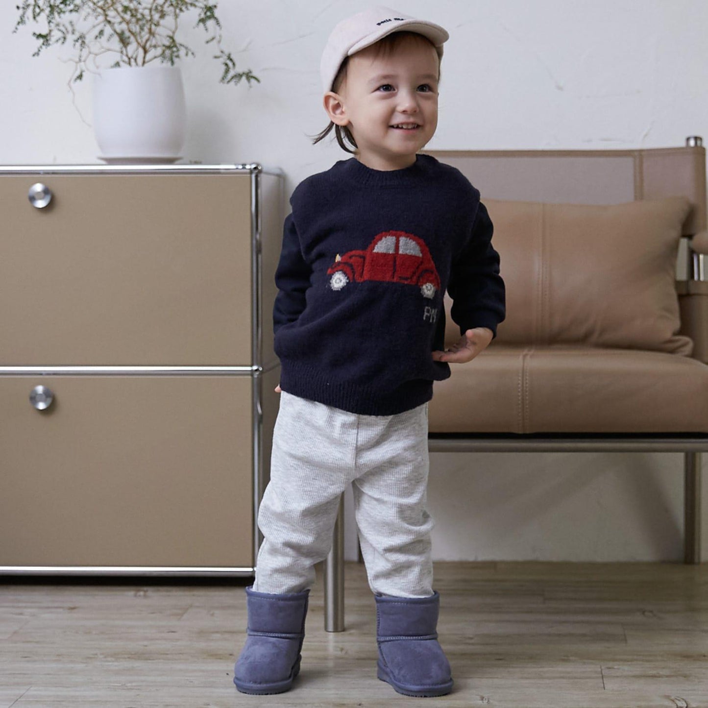 【防汙】柔軟彈力羅紋打底褲