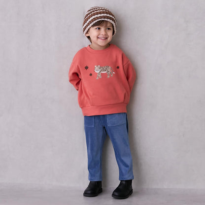 燈芯絨貝克工裝褲