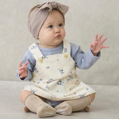 花卉圖案連衣裙套裝