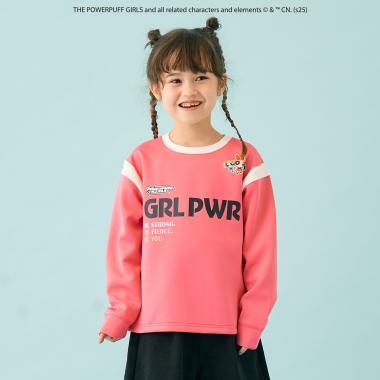 【防汙加工】【飛天小女警】針織圓領衛衣