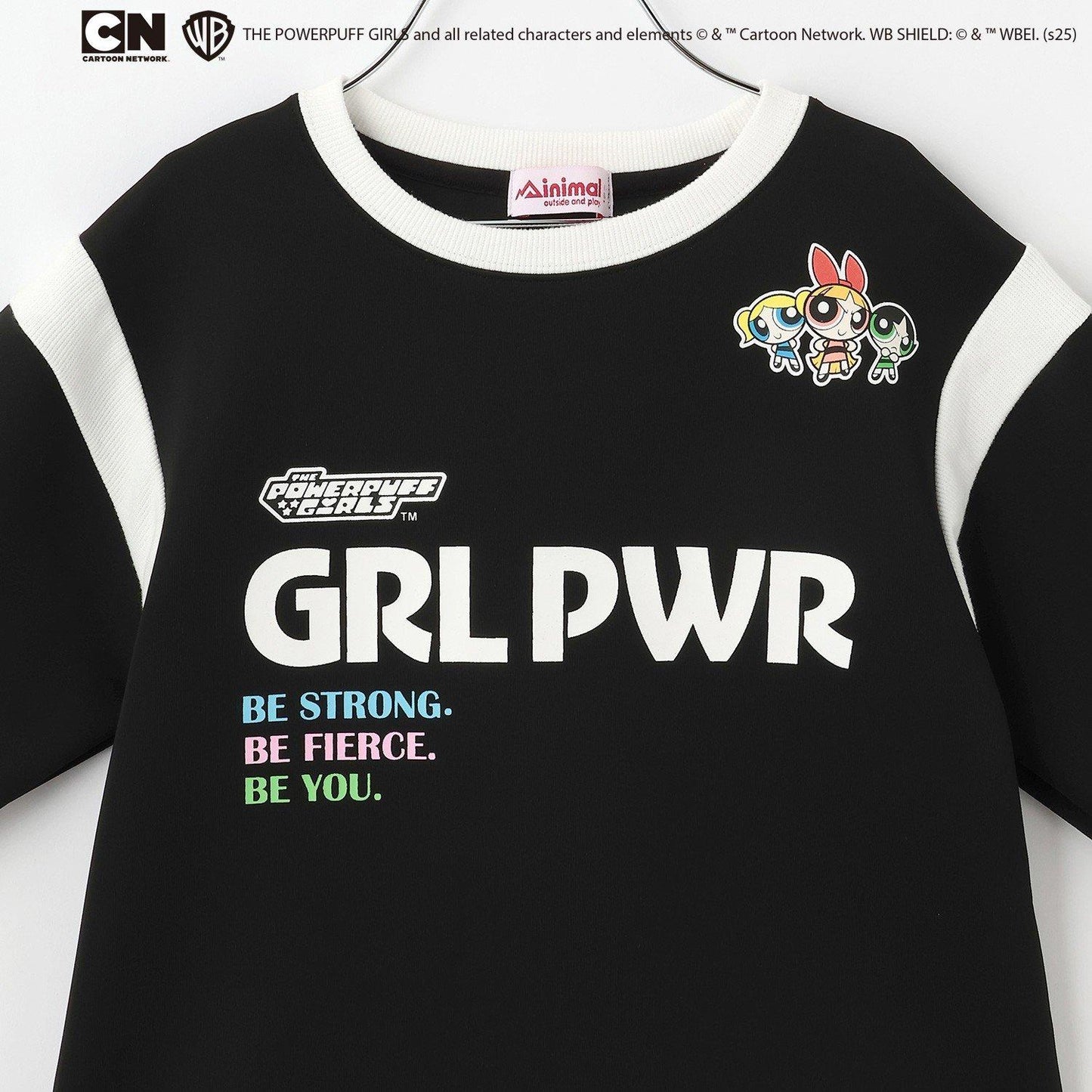 【防汙加工】【飛天小女警】針織圓領衛衣