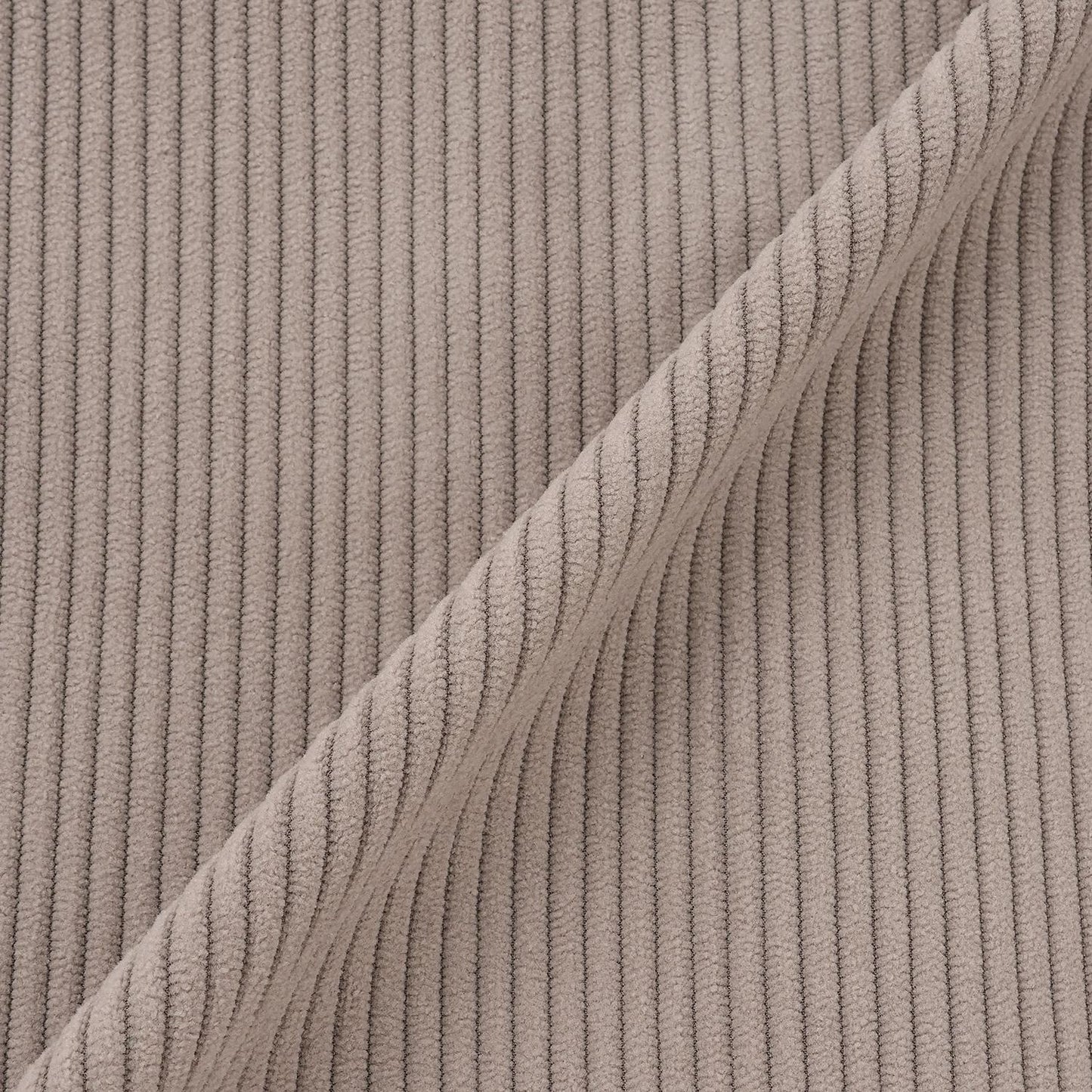 燈芯絨/格紋拼接襯衫