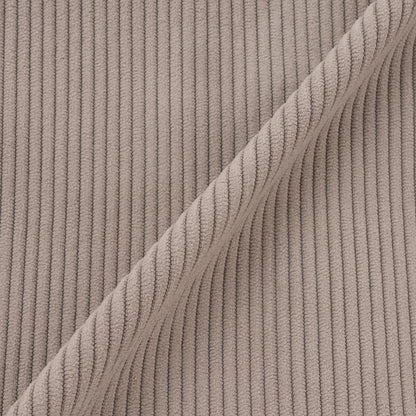 燈芯絨/格紋拼接襯衫