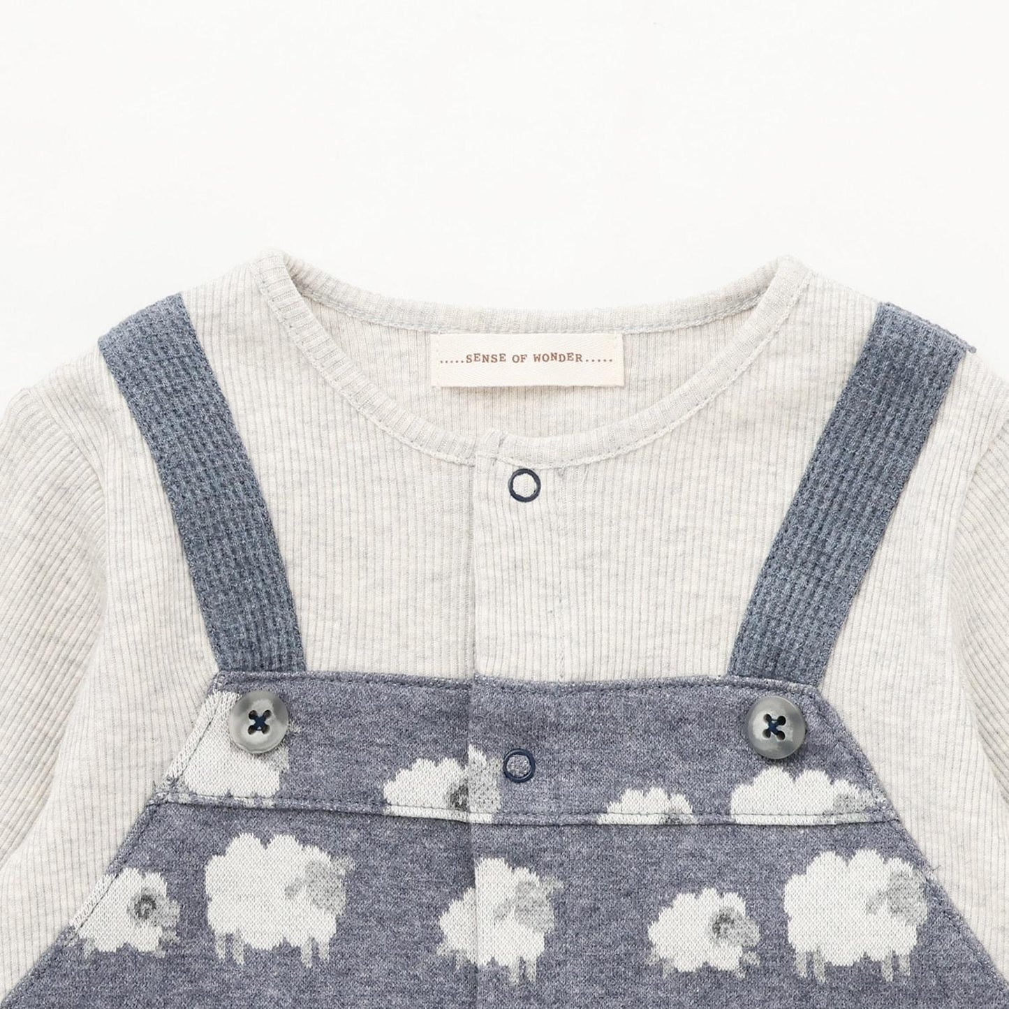 【有機】提花連體衣