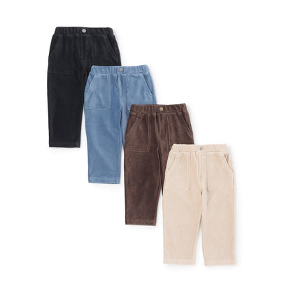 燈芯絨貝克工裝褲