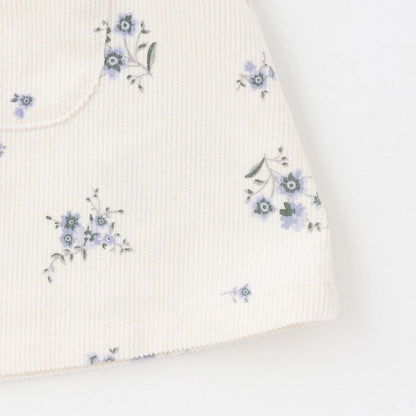 花卉圖案連衣裙套裝