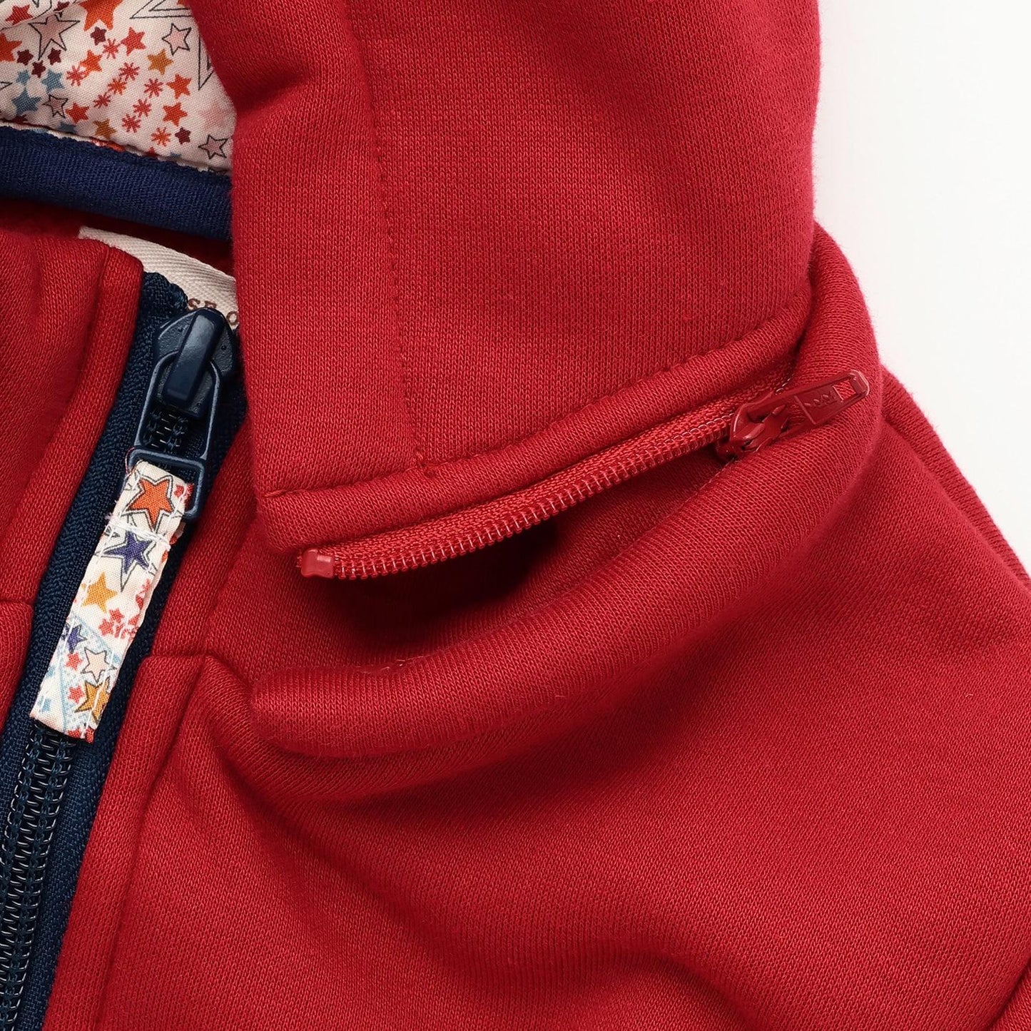 粘合拉鍊連帽衫