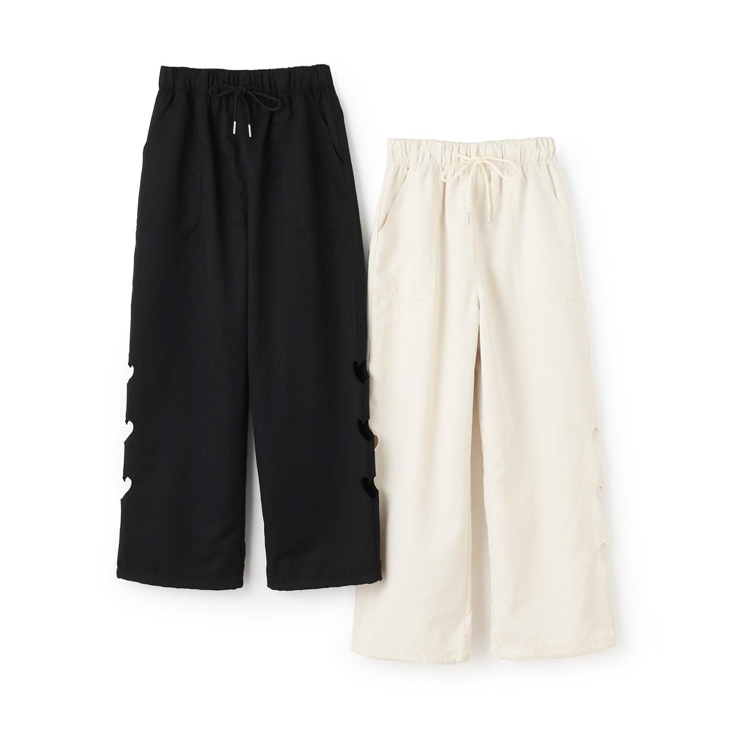 顯眼鏤空圖案長褲