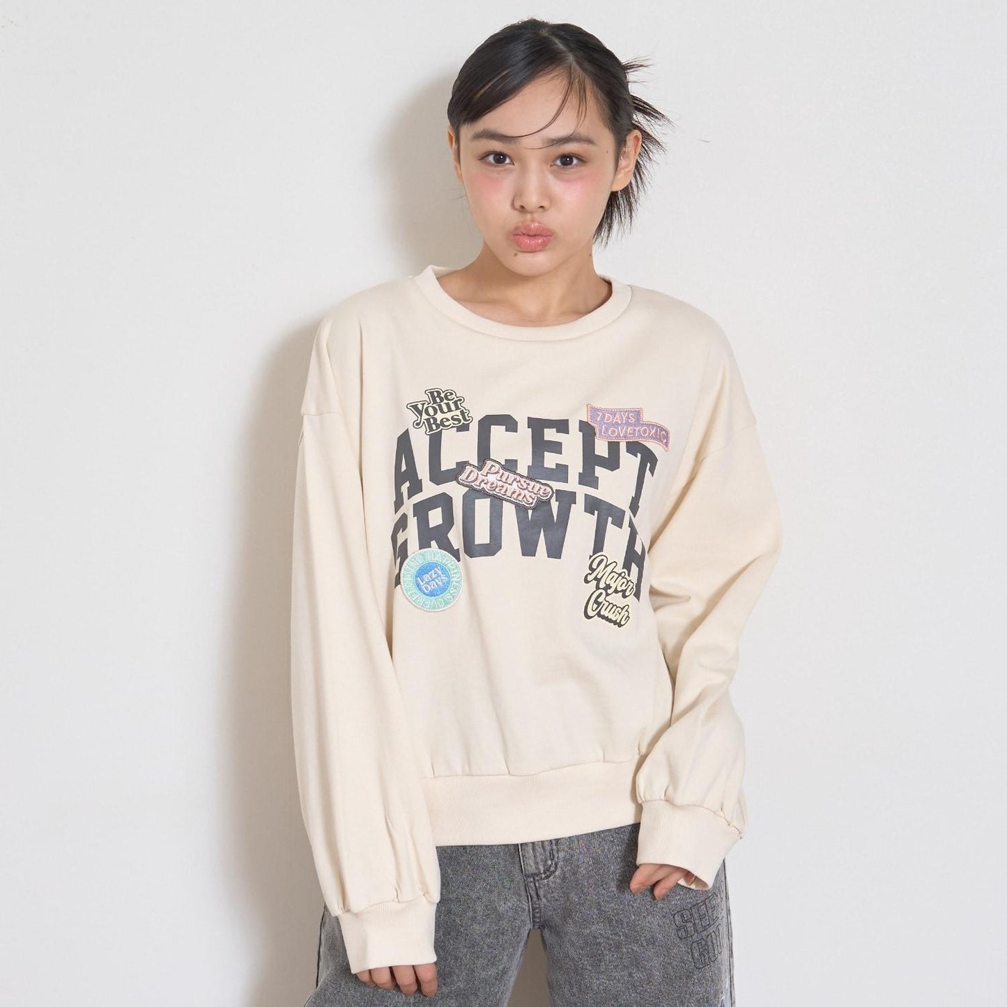 【7days】標誌貼布衛衣