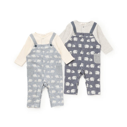 【有機】提花連體衣