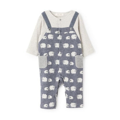 【有機】提花連體衣