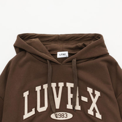 寬鬆連帽衛衣裙