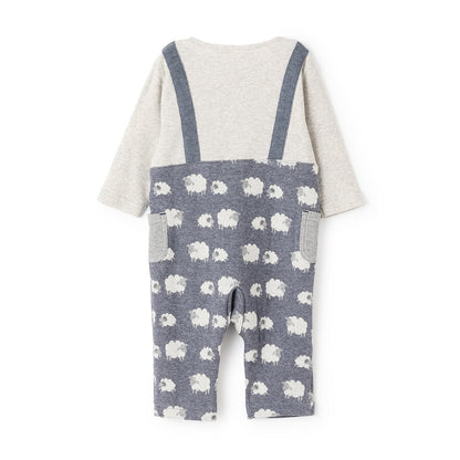 【有機】提花連體衣