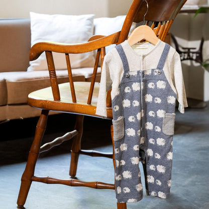 【有機】提花連體衣