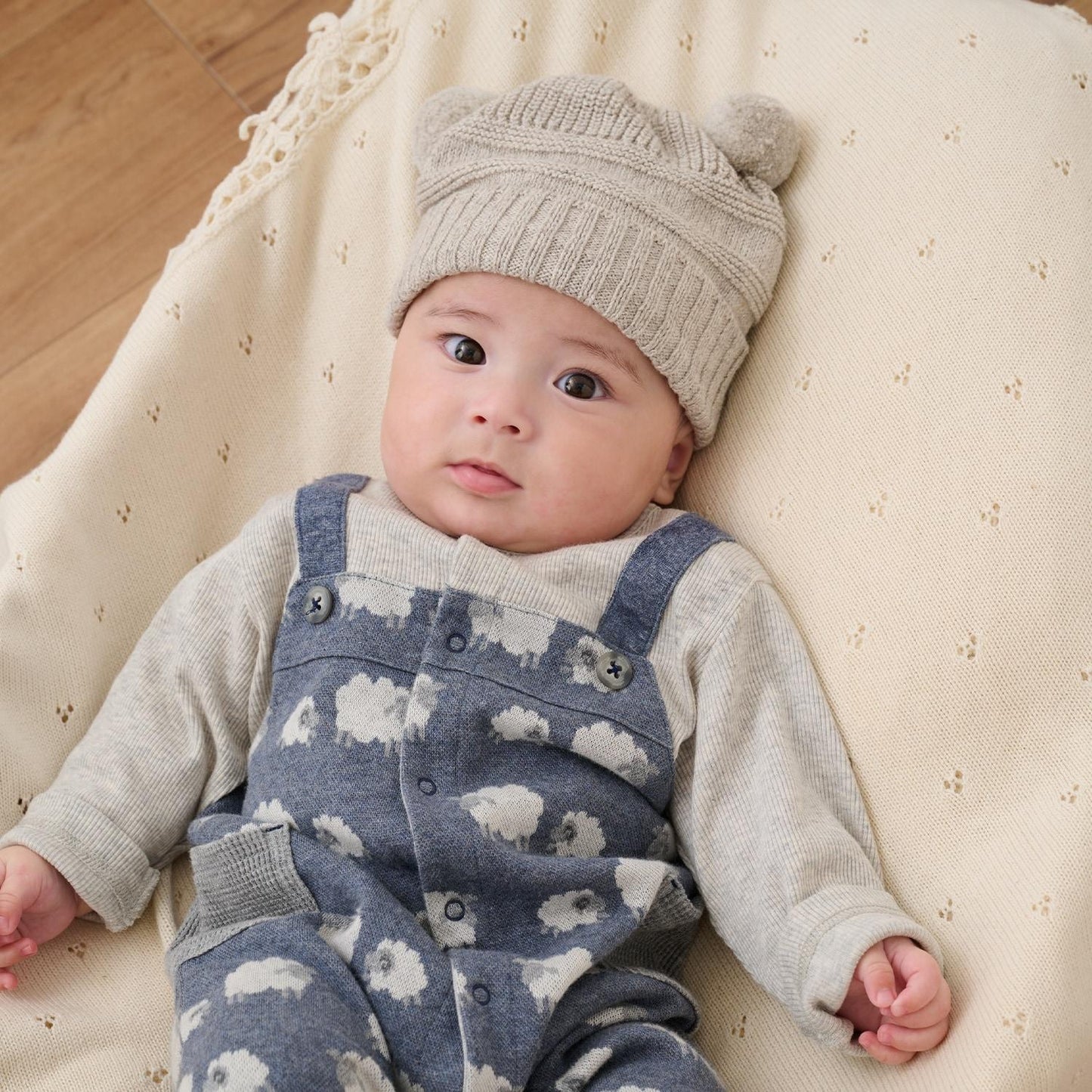 【有機】提花連體衣