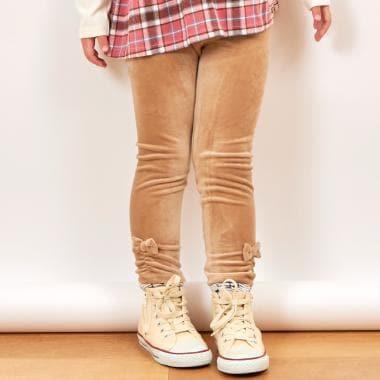 絲滑觸感天鵝絨打底褲