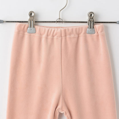 絲滑觸感天鵝絨打底褲