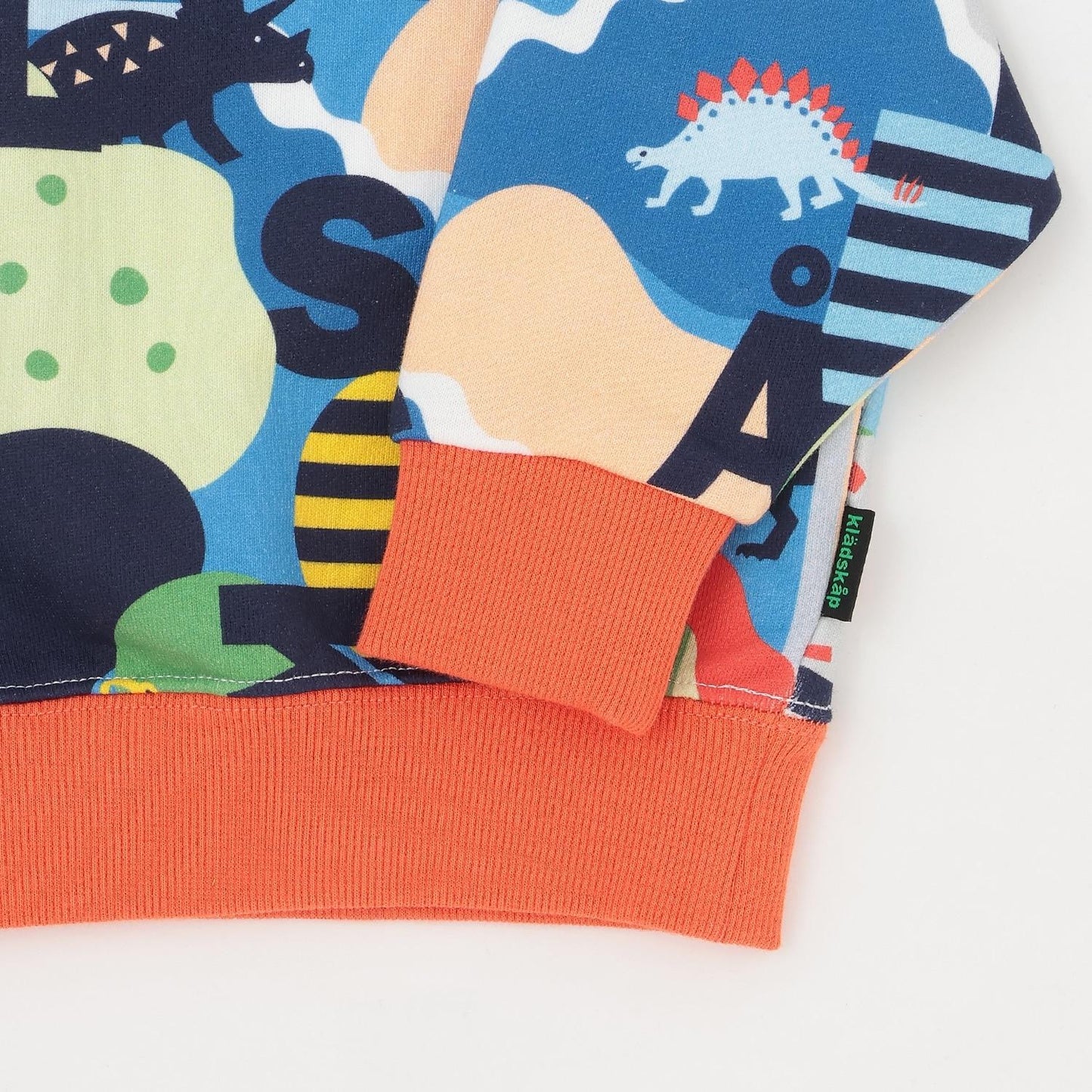 恐龍圖案LOGO印花衛衣