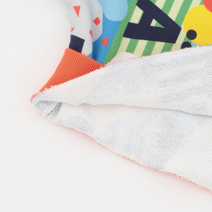 恐龍圖案LOGO印花衛衣