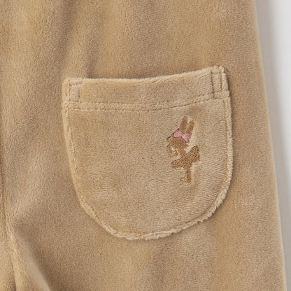 絲滑觸感天鵝絨打底褲