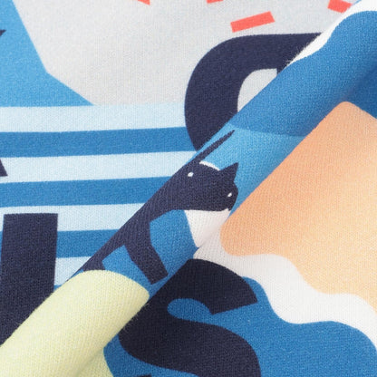 恐龍圖案LOGO印花衛衣