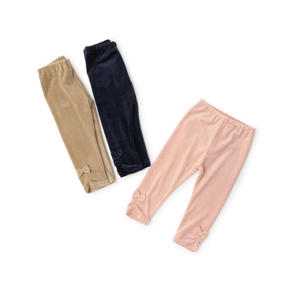 絲滑觸感天鵝絨打底褲