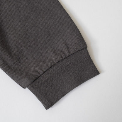 【USA棉】AND標誌寬鬆大學風長袖T恤