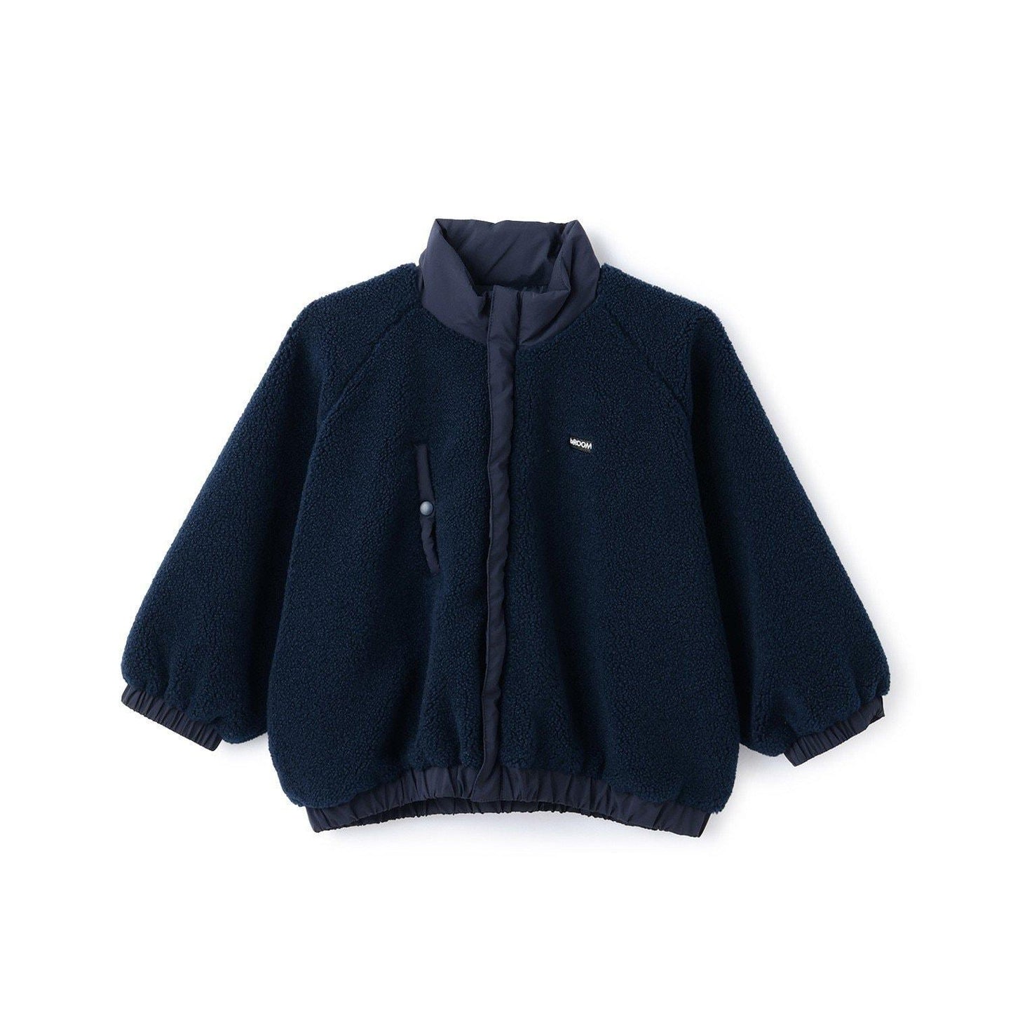 寬鬆廓形仿羊羔絨夾克