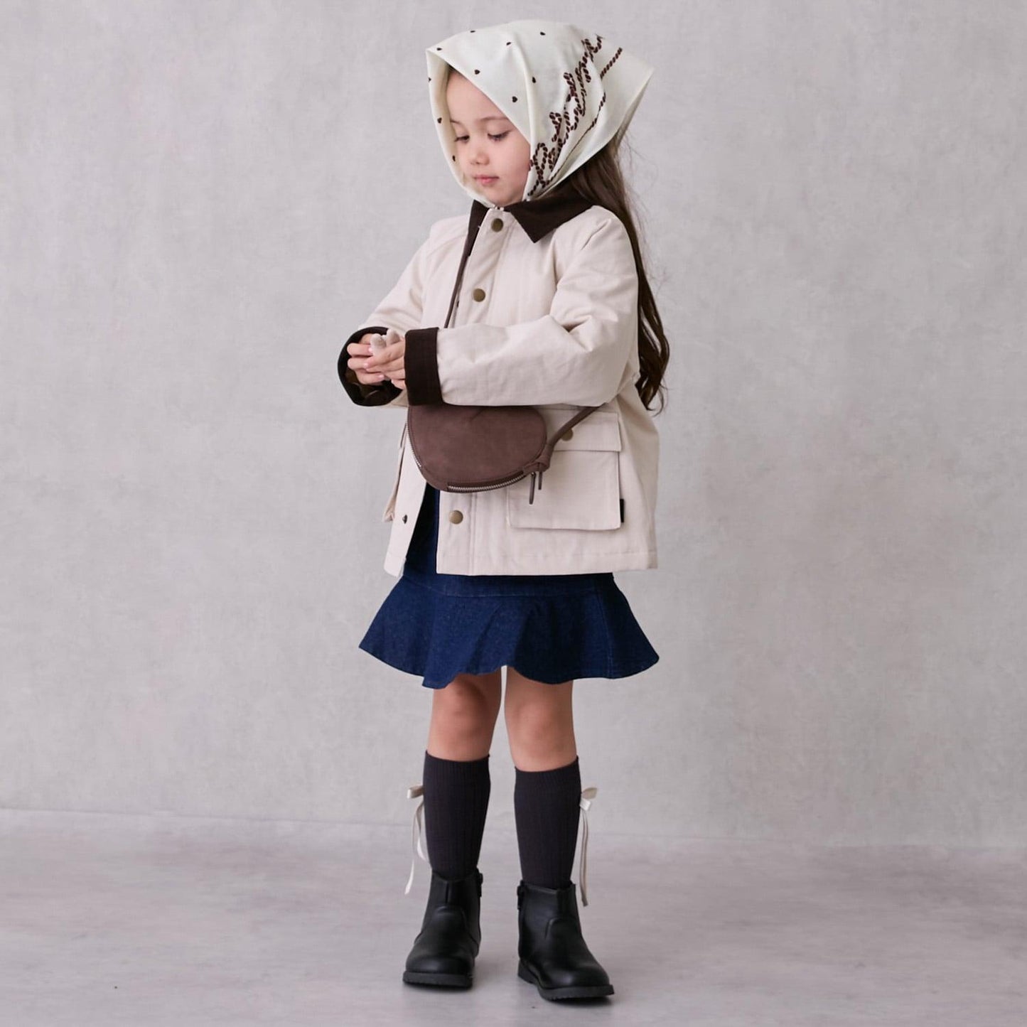 【リンク】斜紋加棉長款風衣