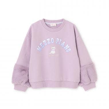 【人氣商品】【直營店無售】動物圖案毛絨袖衛衣