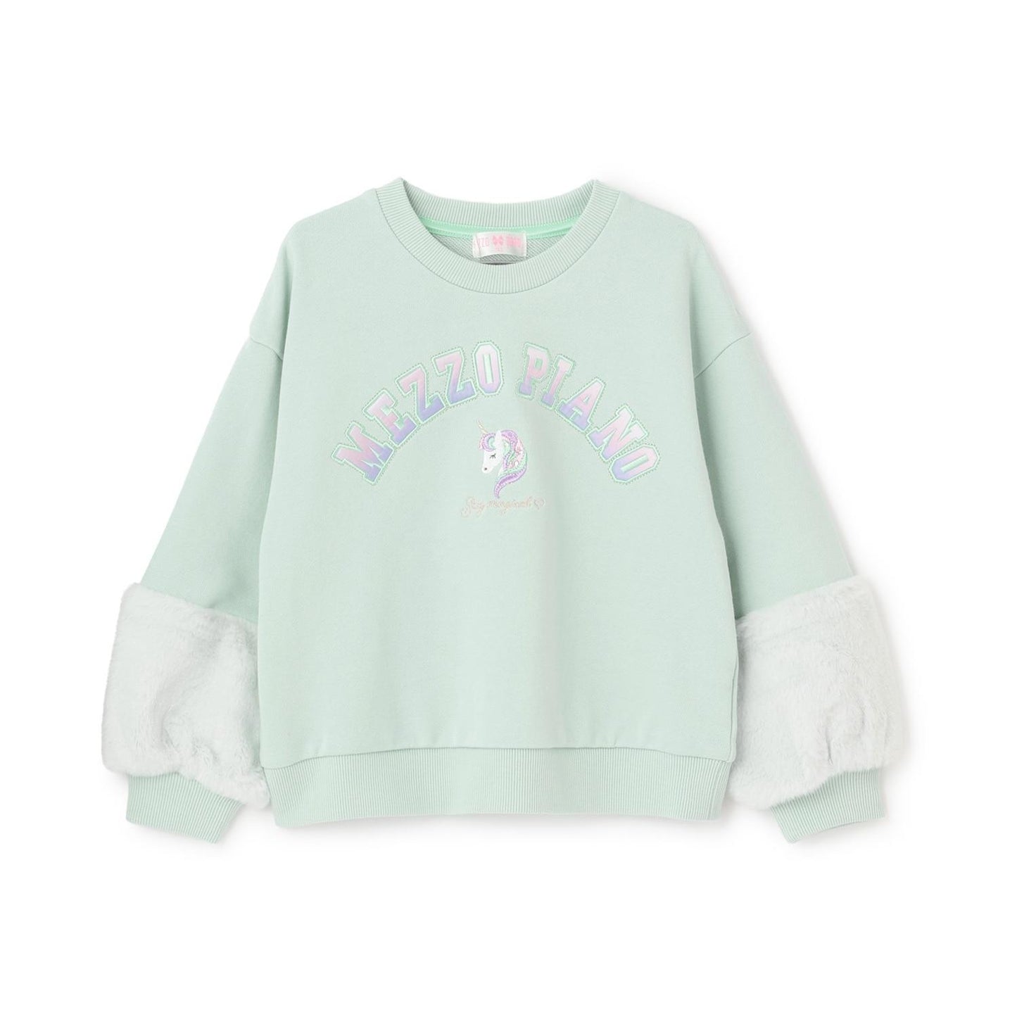 【人氣商品】【直營店無售】動物圖案毛絨袖衛衣