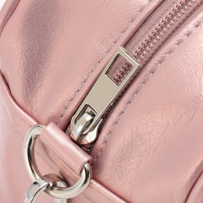 褶皺口袋蝴蝶結單肩包