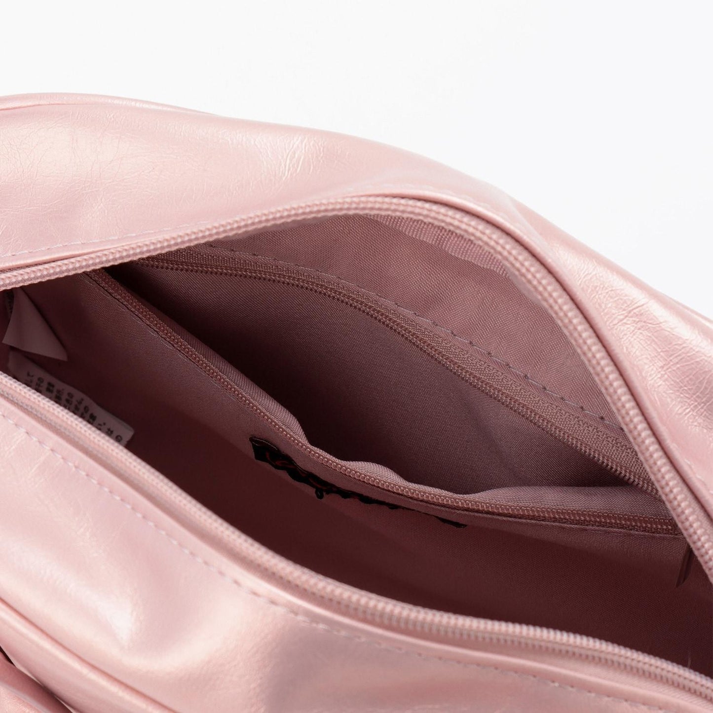 褶皺口袋蝴蝶結單肩包