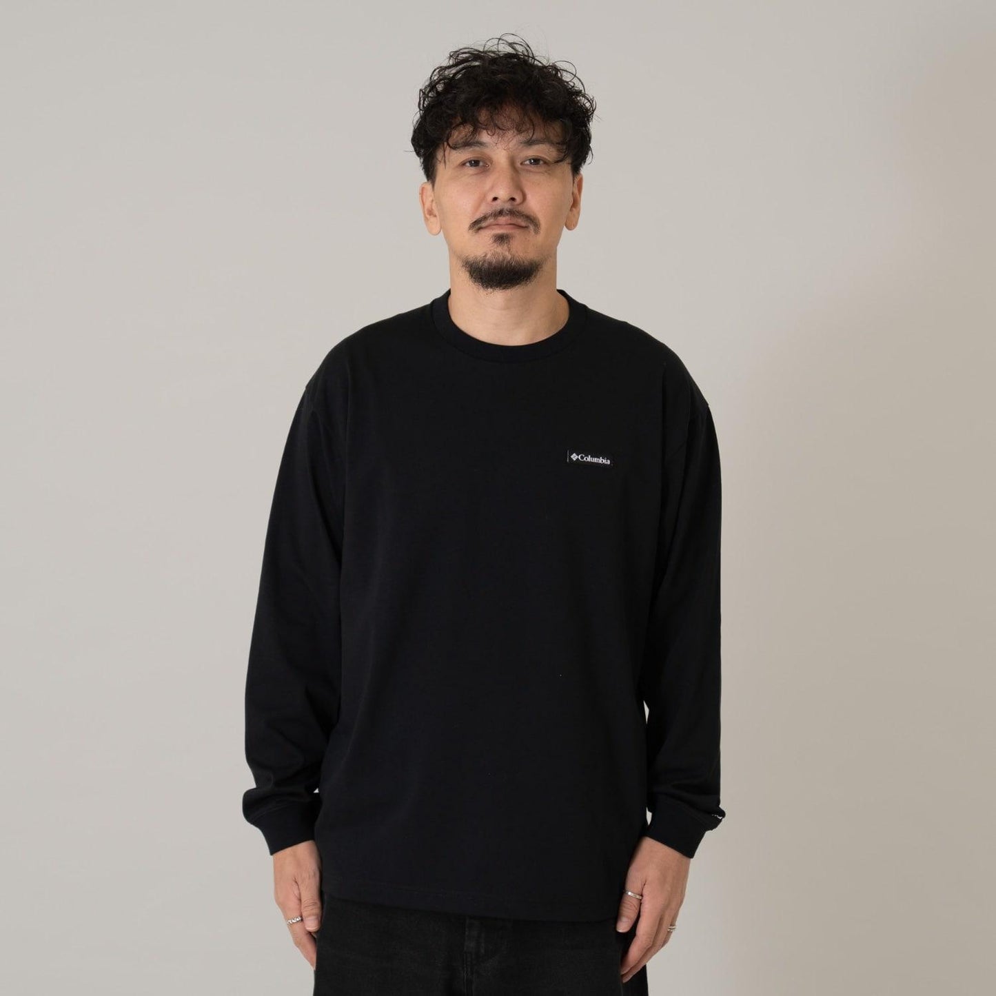 【Columbia】Dad單點標誌長袖T恤