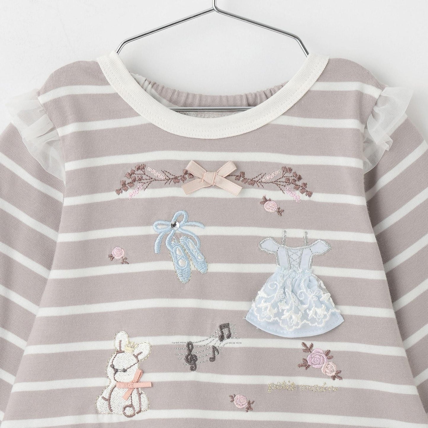 【色】芭蕾元素長袖T恤