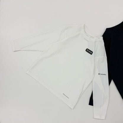 【Columbia】兒童單點標誌長袖T恤