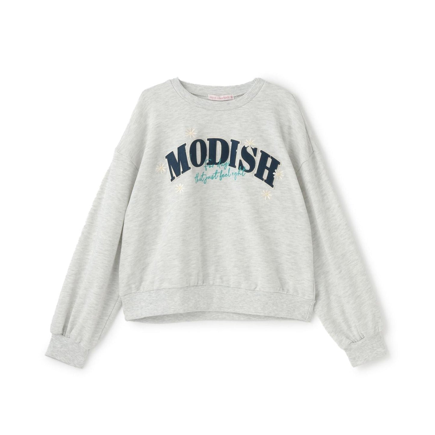 【7days】Logo花卉印花衛衣