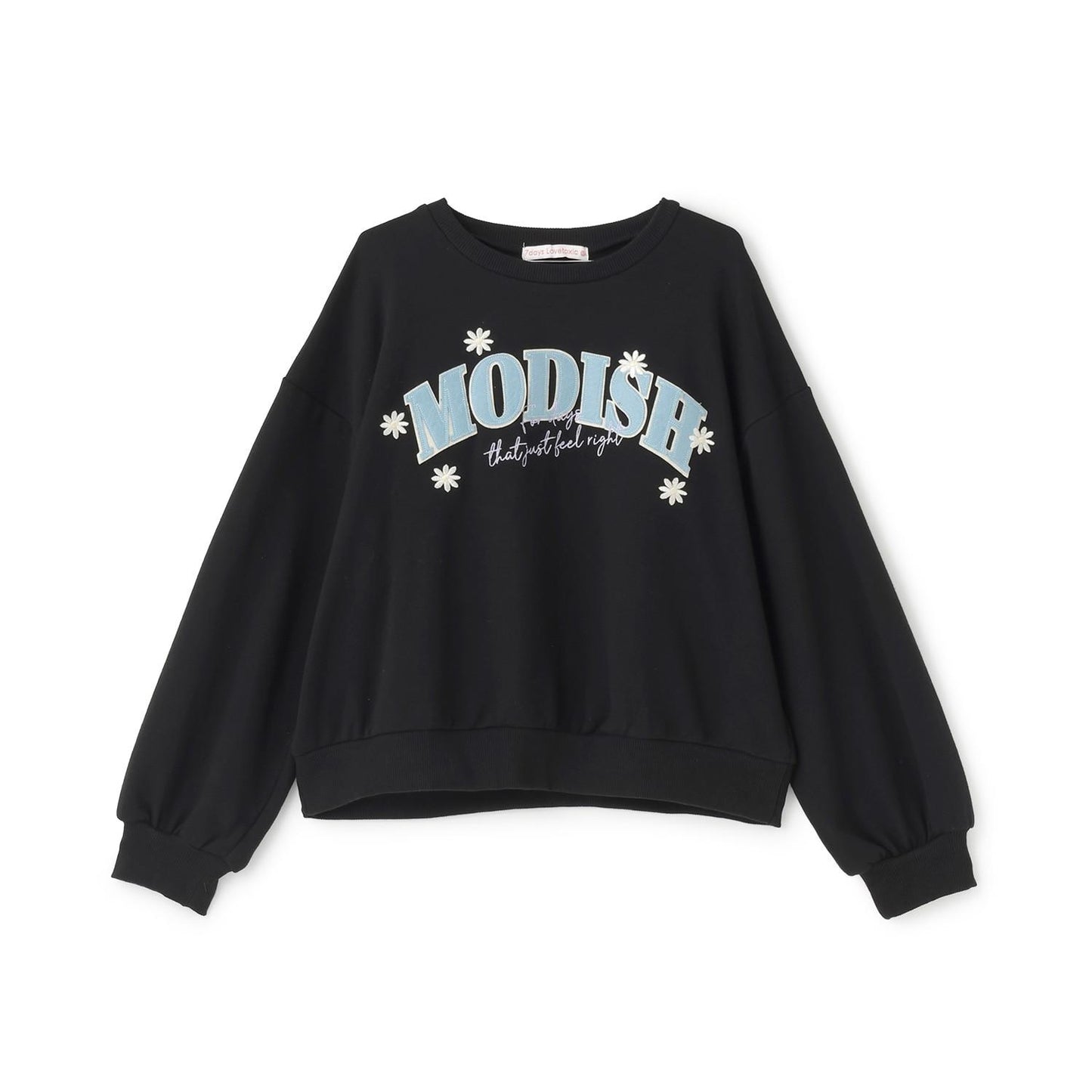 【7days】Logo花卉印花衛衣