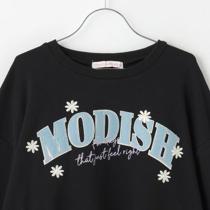 【7days】Logo花卉印花衛衣