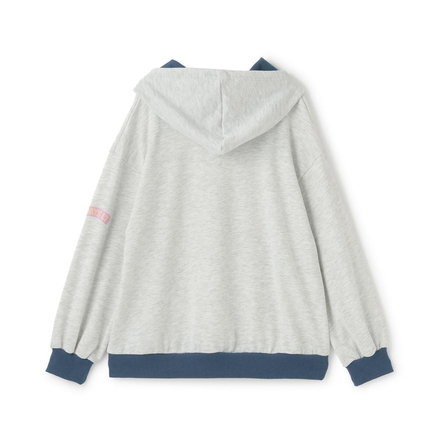 【7days】拼色連帽衛衣