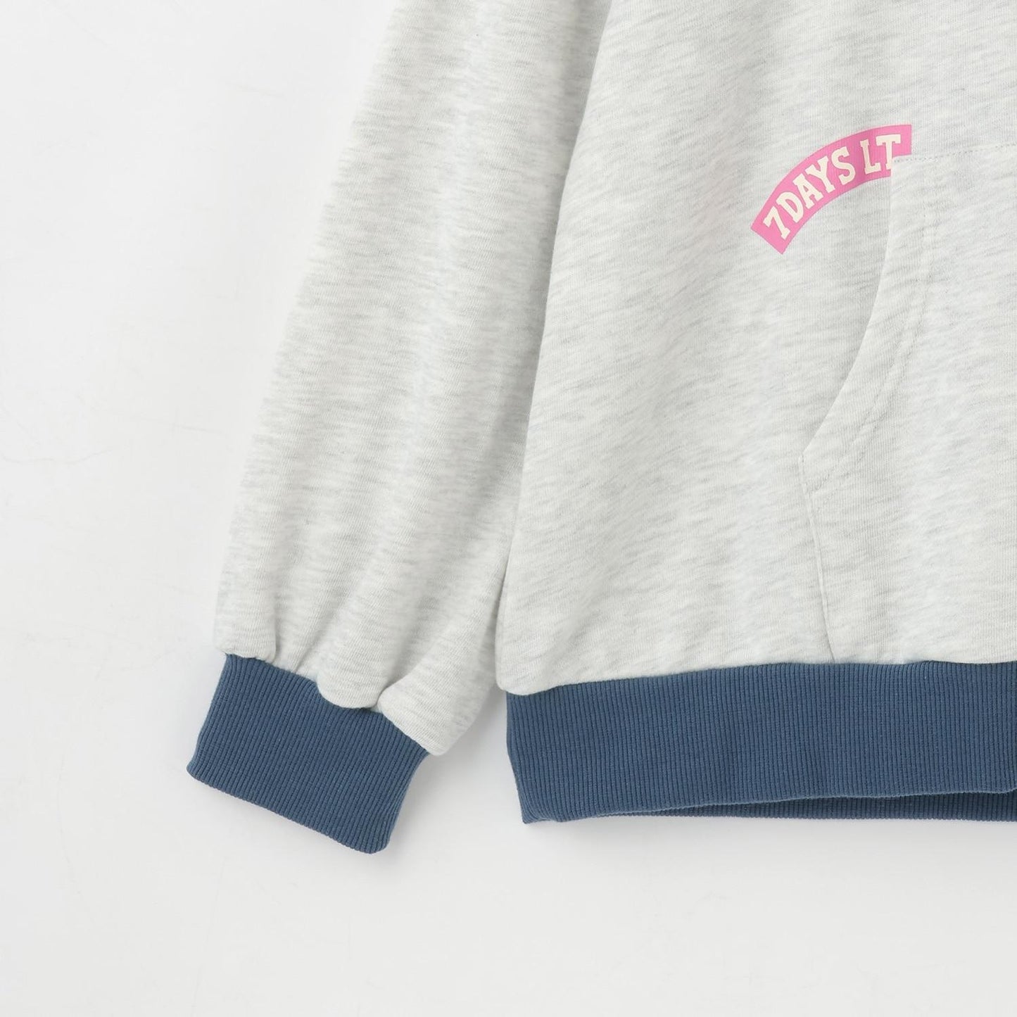 【7days】拼色連帽衛衣
