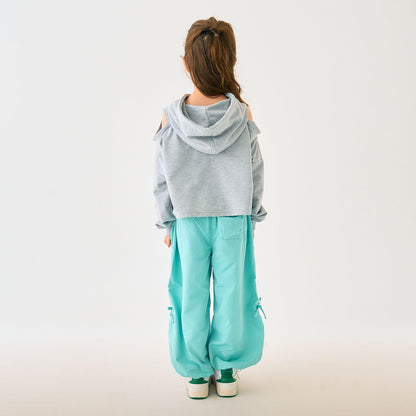 【防潑水】抽繩褲