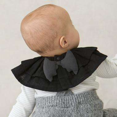 【防水】天使與蝙蝠造型圍兜