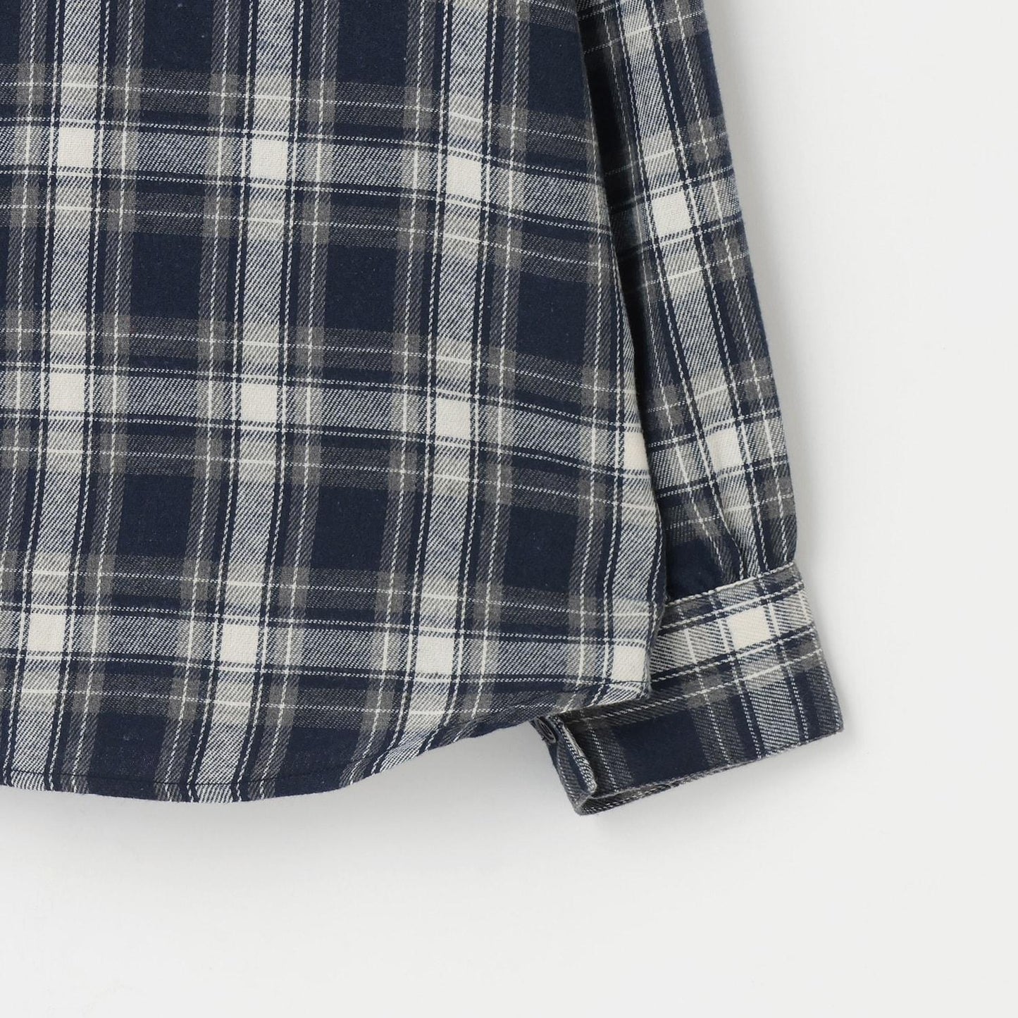 2WAY長袖格子襯衫套裝