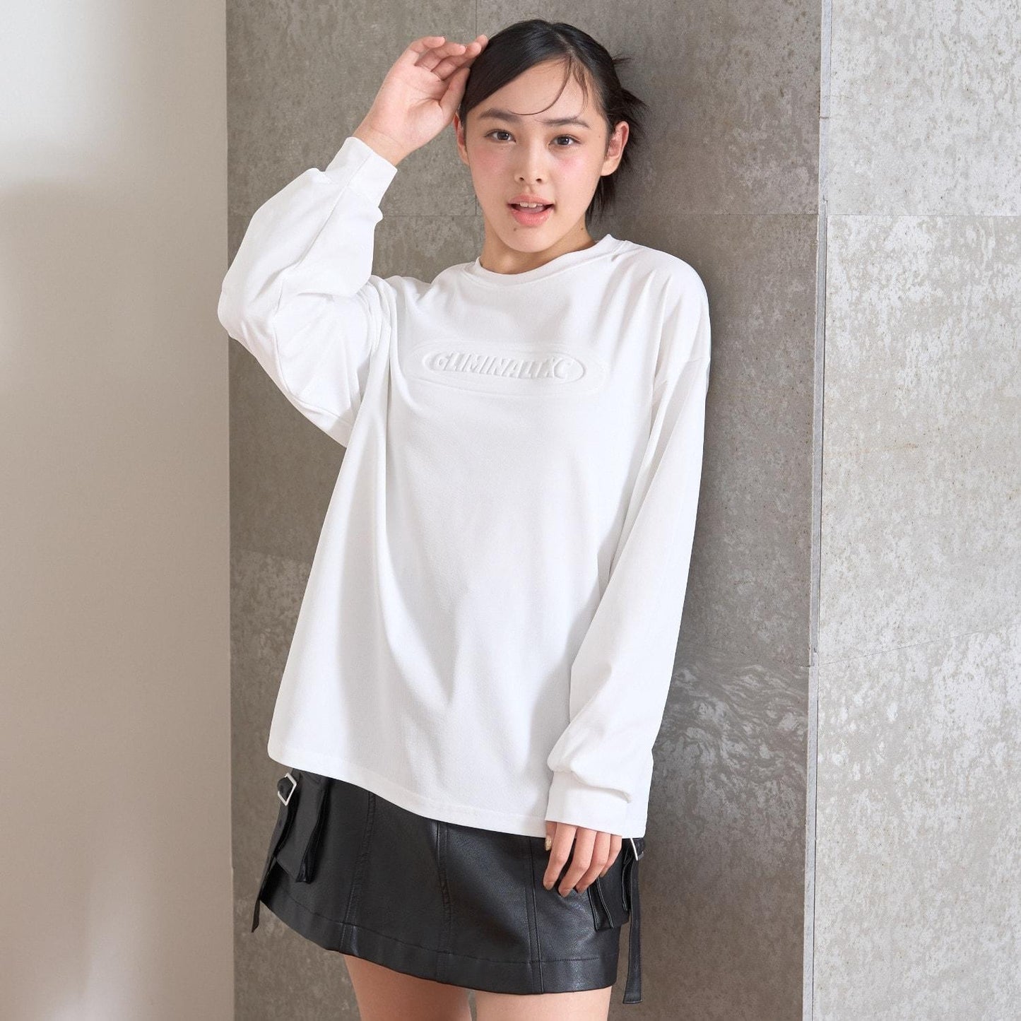 【5功能】寬鬆舞蹈長袖T恤